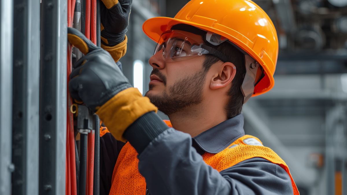 Fiber optic cabling installation